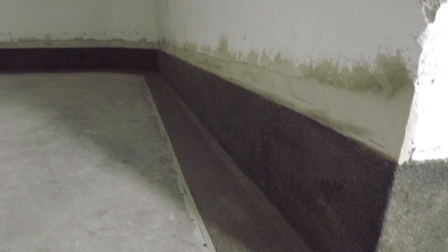 Sockelabdichtung Garage